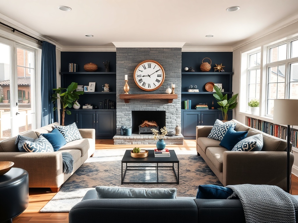 landingsite.net | Tendințe în culori albastru marin și bleumarin