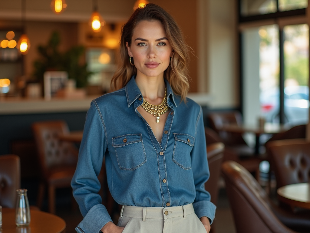 landingsite.net | Bluze Dama din Denim: Cum să Creezi un Look Modern și Cool