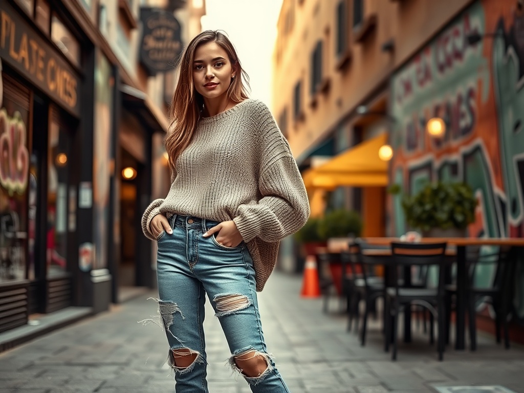 landingsite.net | Blugi cu tiv rupt: cum să îi porți cu stil